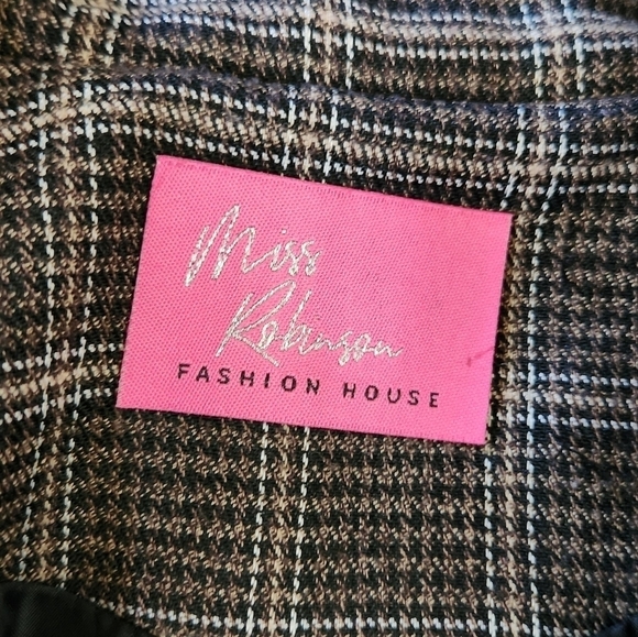 OVERSIZED Plaid Blazer - Picture 5 of 12